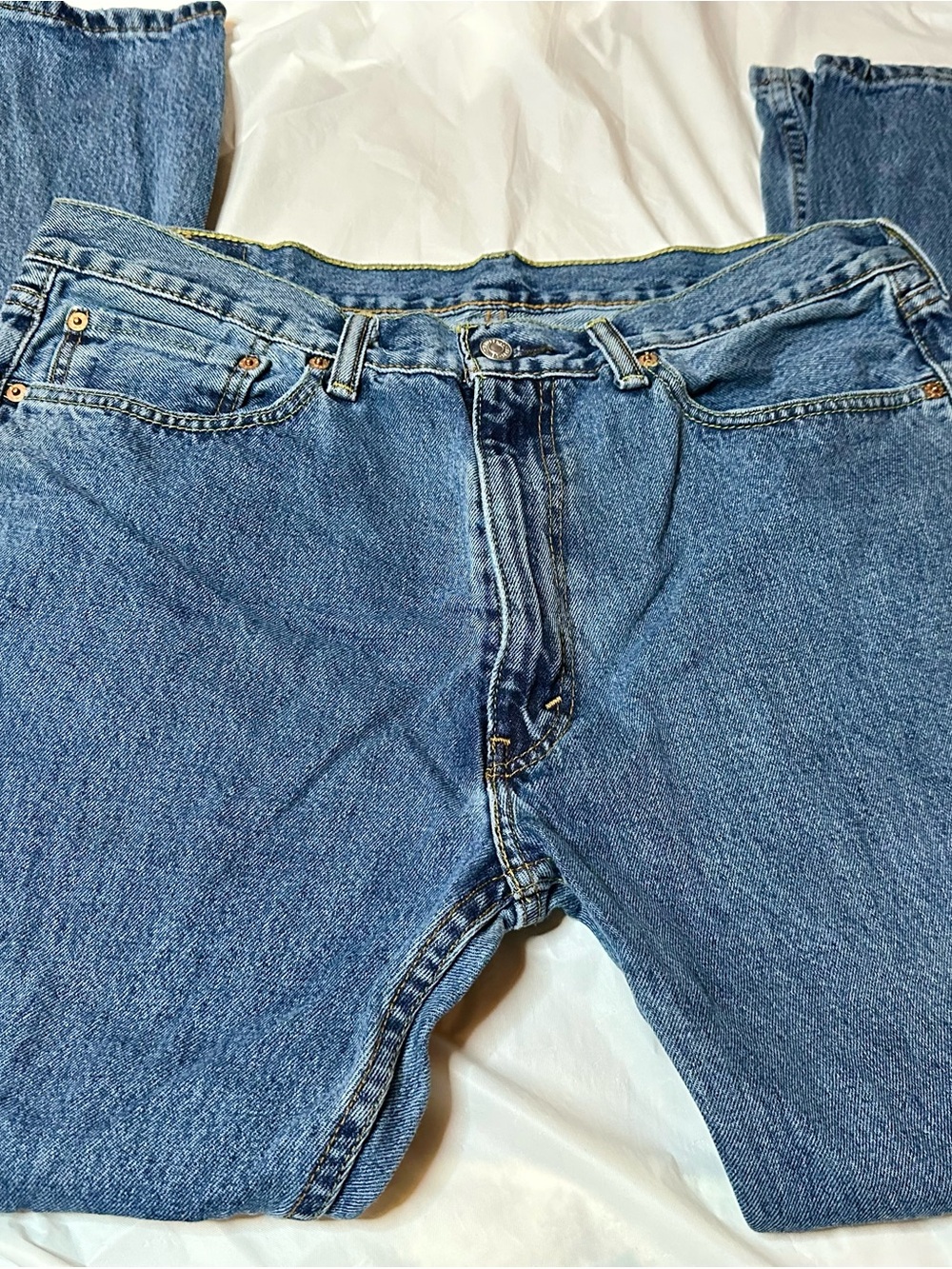 Levi's Men's Relaxed Fit Blue Denim Jeans